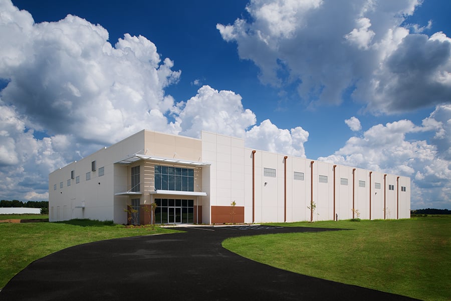 The outside of a building constructed by Thompson Turner in South Carolina.